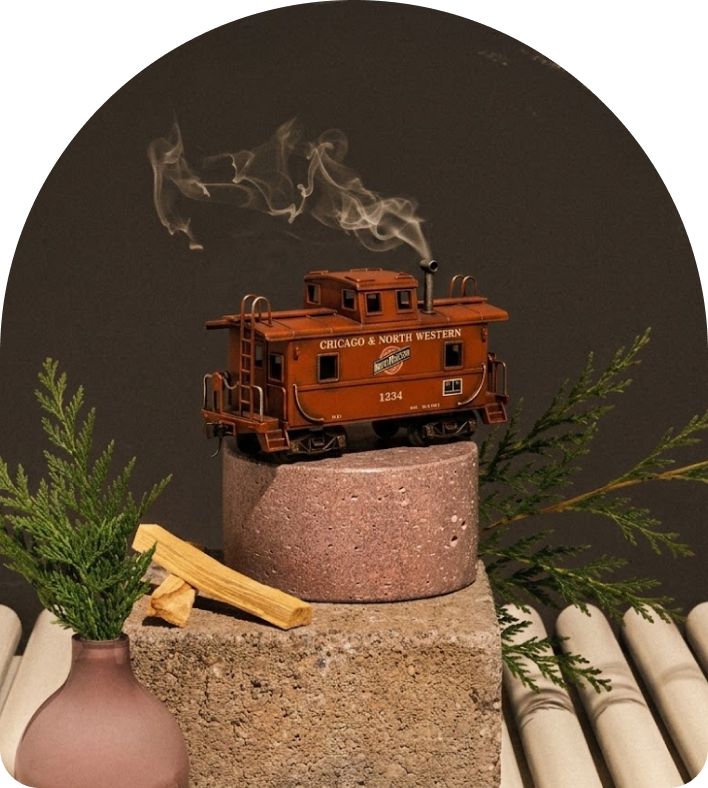 Red Caboose Candles product photo