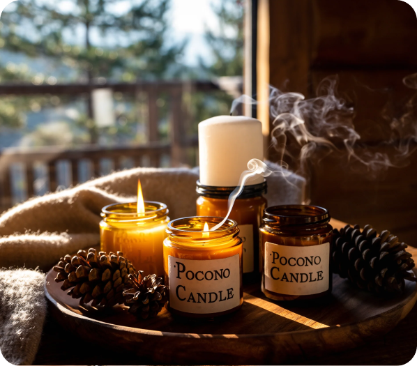Red Caboose Candles product photo