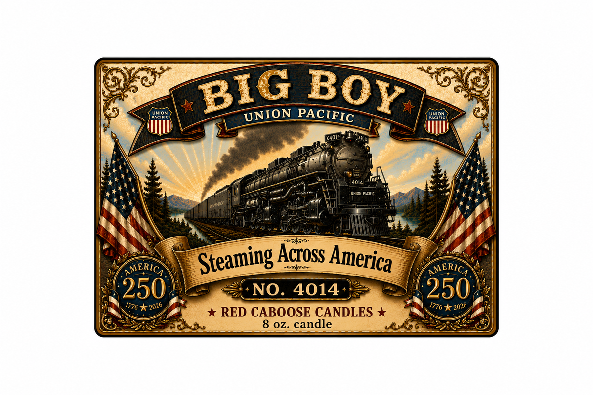 Union Pacific - Big Boy #4014 - Steaming Across America Candle
