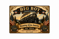 Union Pacific - Big Boy #4014 - Steaming Across America Candle