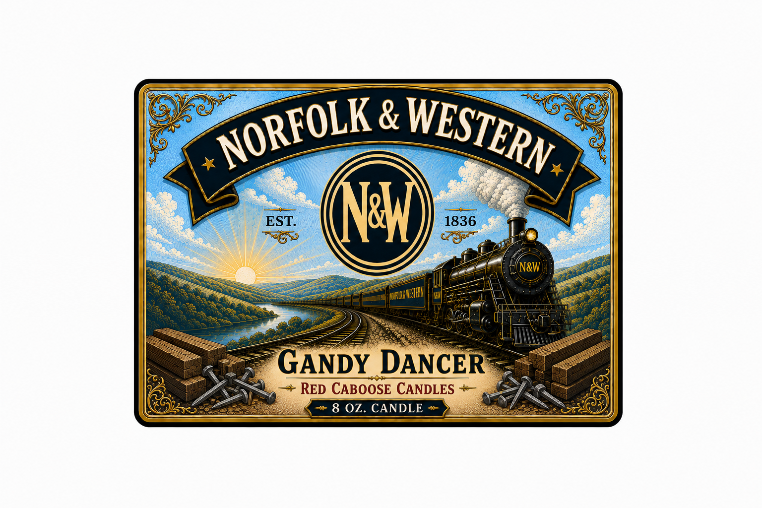 Norfolk and Western - Gandy Dancer