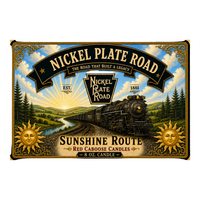 Nickel Plate Road Vintage Locomotive 765 or 757, Sunshine Route Scent of sunflowers, fresh, earthy, woody