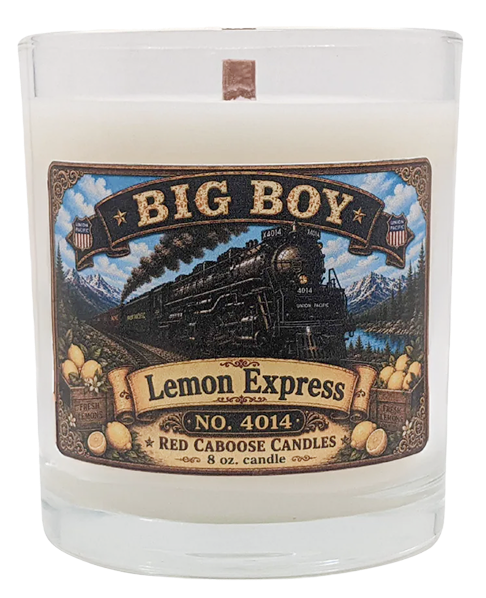 Red Caboose Candles