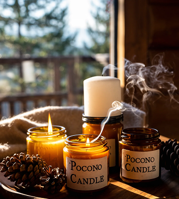 Red Caboose Candles product photo